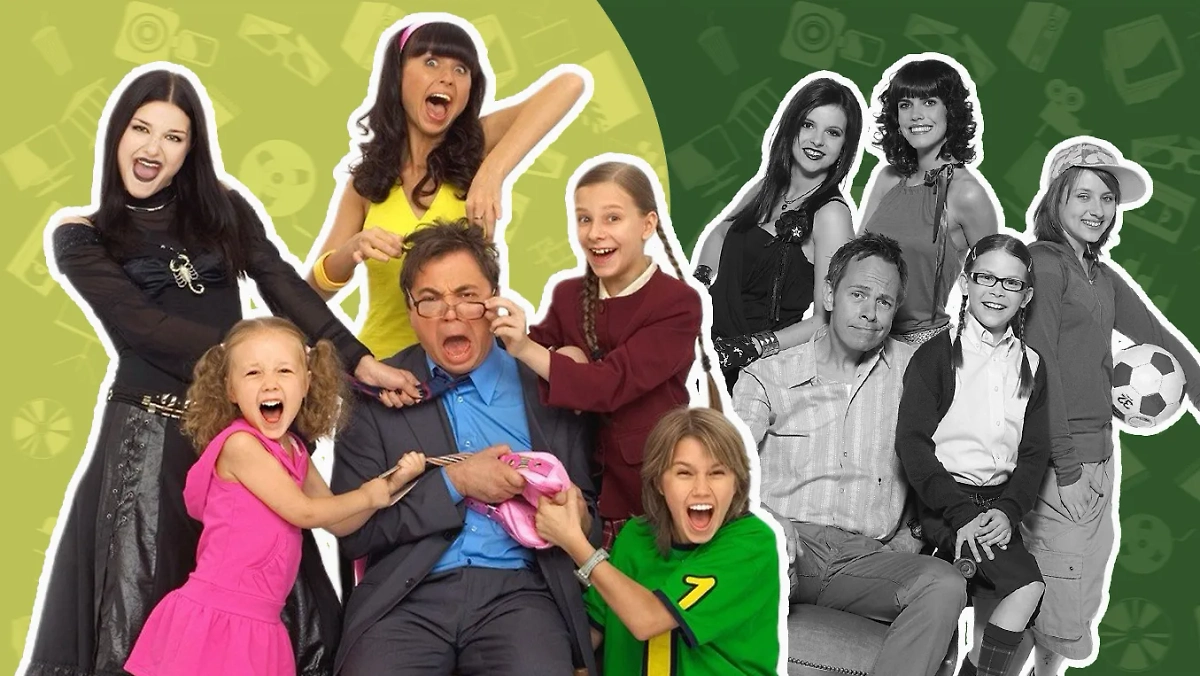 Многие российские сериалы полюбились интернациональной аудитории. Коллаж © Life.ru. Обложка © «Папины дочки» (сериал 2007–2013), режиссёры Ирина Васильева, Александр Жигалкин и др., сценаристы Вячеслав Дусмухаметов, Антон Морозенко и др. © «Полный дом дочек» (сериал 2010–2011), режиссёры Дитмар Гасснер, Гетц Худельмайер, сценаристы Саша Эль Вараки, Кристиан Эйсерт / Kinopoisk © Freepik / ikatod