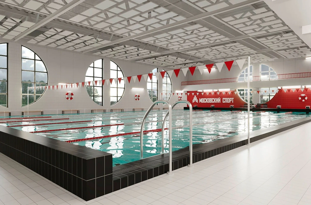 В Москве откроются новые бассейны. Обложка © mos.ru