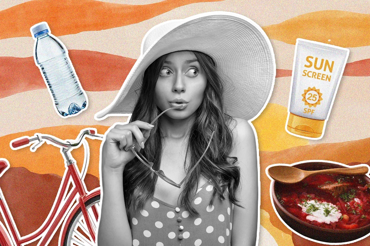 Что россияне делают неправильно летом и как это исправить. Коллаж © Life.ru. Обложка © Freepik / wayhomestudio, tohamina, rawpixel.com, © Shutterstock / FOTODOM / Sergii Koval