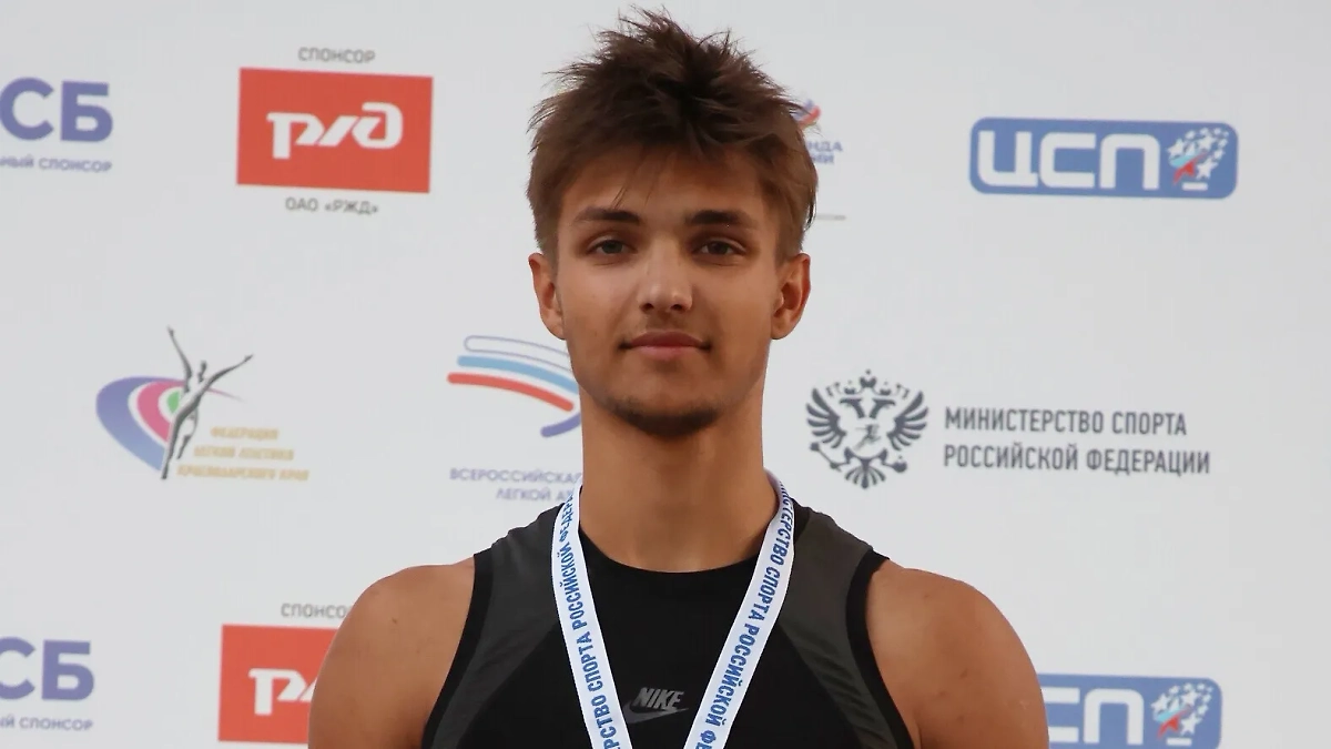 Алексей Данилов. Обложка © Telegram / ВФЛА. Лёгкая атлетика России