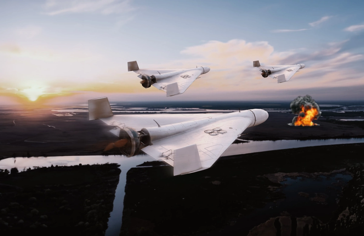 Для удара возмездия по объектам на Украине Россия использовала 450 ракет и дронов. Обложка © Коллаж © Life.ru, фото © Shutterstock / FOTODOM / ivkovmark