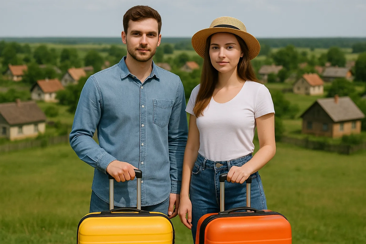 Переезд в деревню из города: главные проблемы и трудности 2025. Обложка © ChatGPT