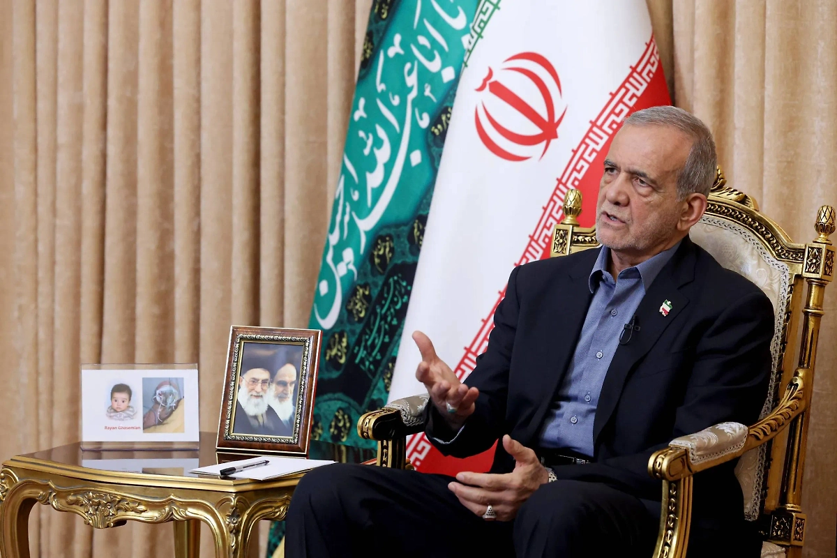 Масуд Пезешкиан. Обложка © irangov.ir