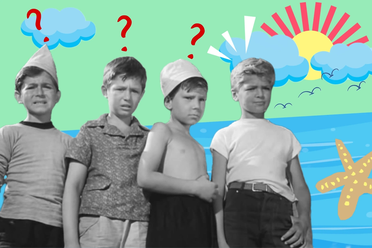 Загадки из пионерских лагерей, которые отгадает не каждый современный ребёнок. Обложка © Коллаж © Life.ru, фото © фильм «Добро пожаловать, или Посторонним вход воспрещён», режиссёр Элем Климов, сценарист Семён Лунгин и др. / Kino-teatr, © Freepik / brgfx