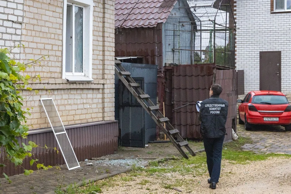 Последствия атаки ВСУ. Фото © Telegram/ Игорь Артамонов