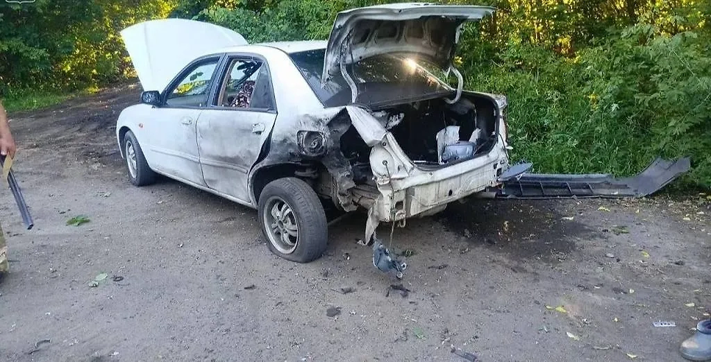 Последствия атаки беспилотников ВСУ в Белгородской области. Обложка © Telegram / Настоящий Гладков