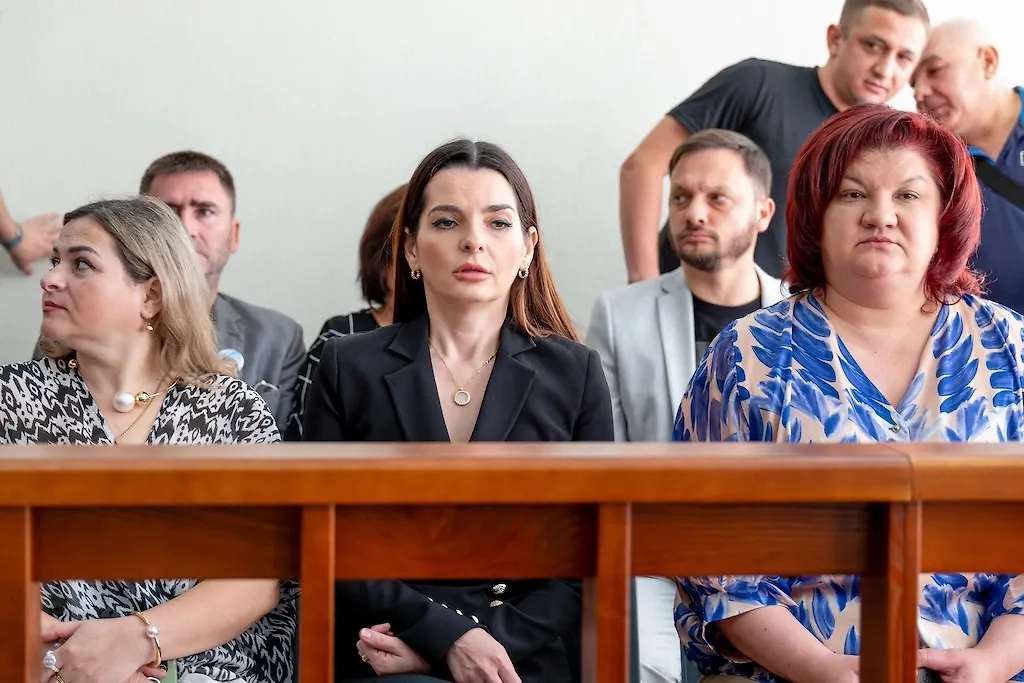 Евгения Гуцул в зале суда. Обложка © ТАСС / Вадим Денисов