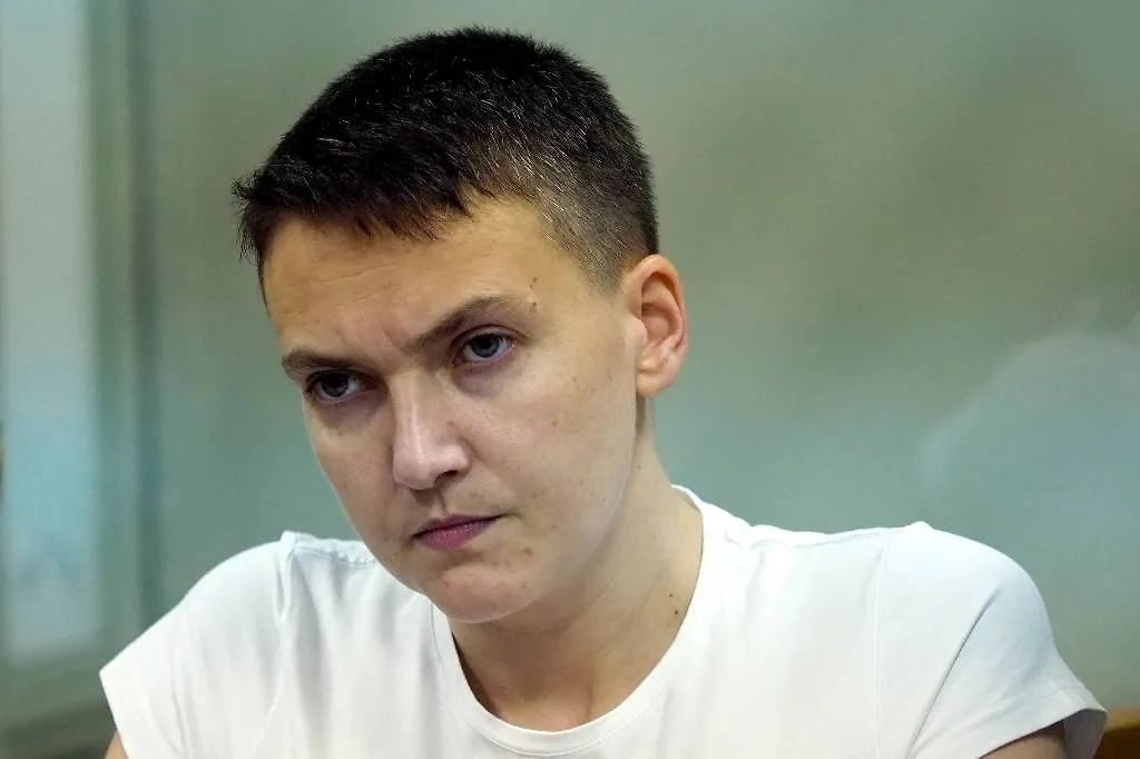 Надежда Савченко. Обложка © ТАСС / Пётр Сивков