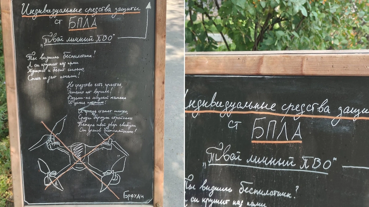 Жителям Оренбургской области предложили отбиваться от беспилотников камнями. Фото © Telegram / Урал56.Ру