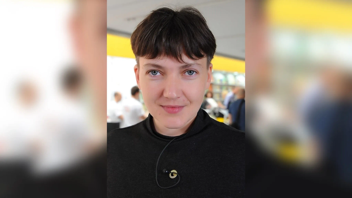 Надежда Савченко. Обложка © wikipedia.org / Cezary Piwowarski