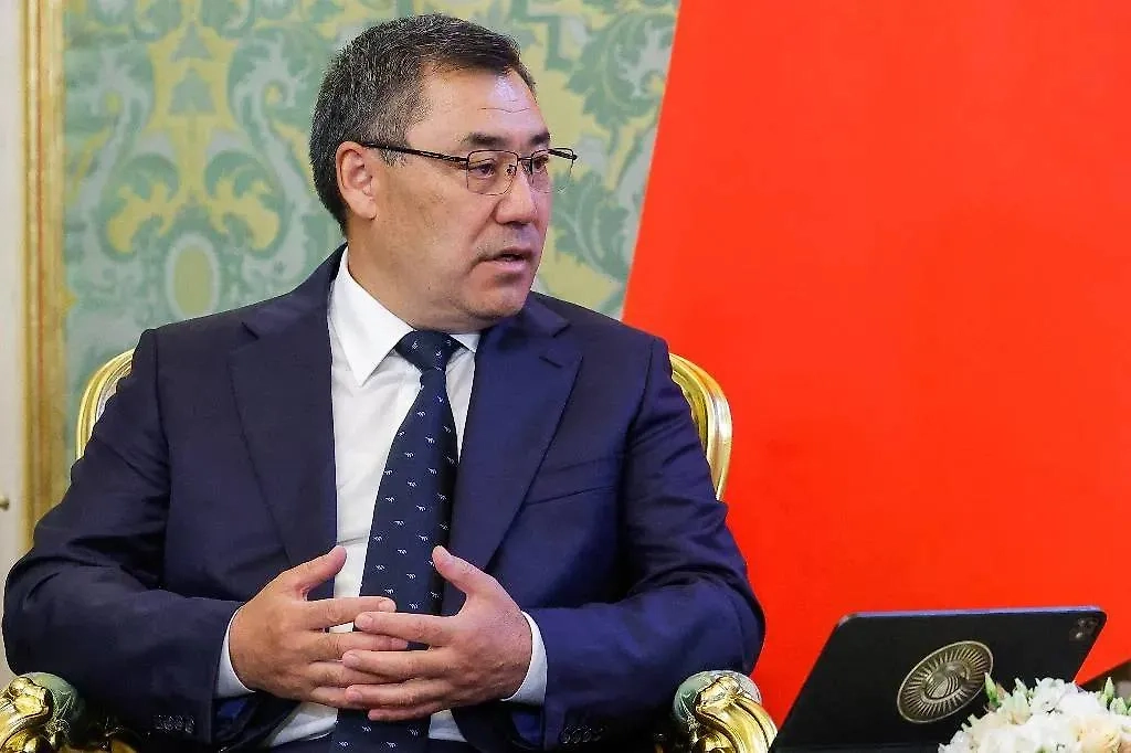 Садыр Жапаров. Обложка © ТАСС / АР