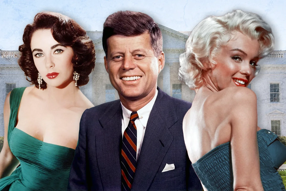 Джон Кеннеди прославился не только как президент, но и как Казанова. Коллаж © Life.ru. Обложка © Gettyimages / Silver Screen Collection, New York Daily News, Donaldson Collection, © Shutterstock / FOTODOM / Zack Frank