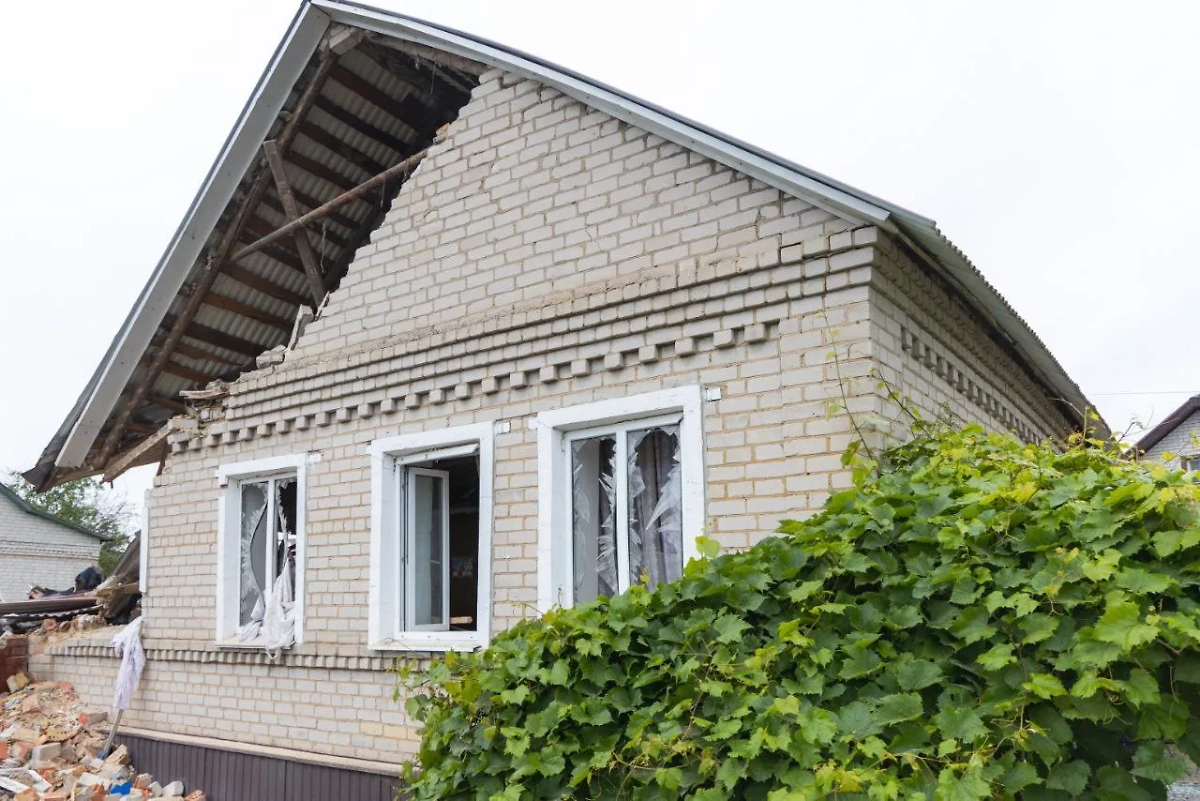 Последствия атаки ВСУ. Фото © Telegram/ Игорь Артамонов