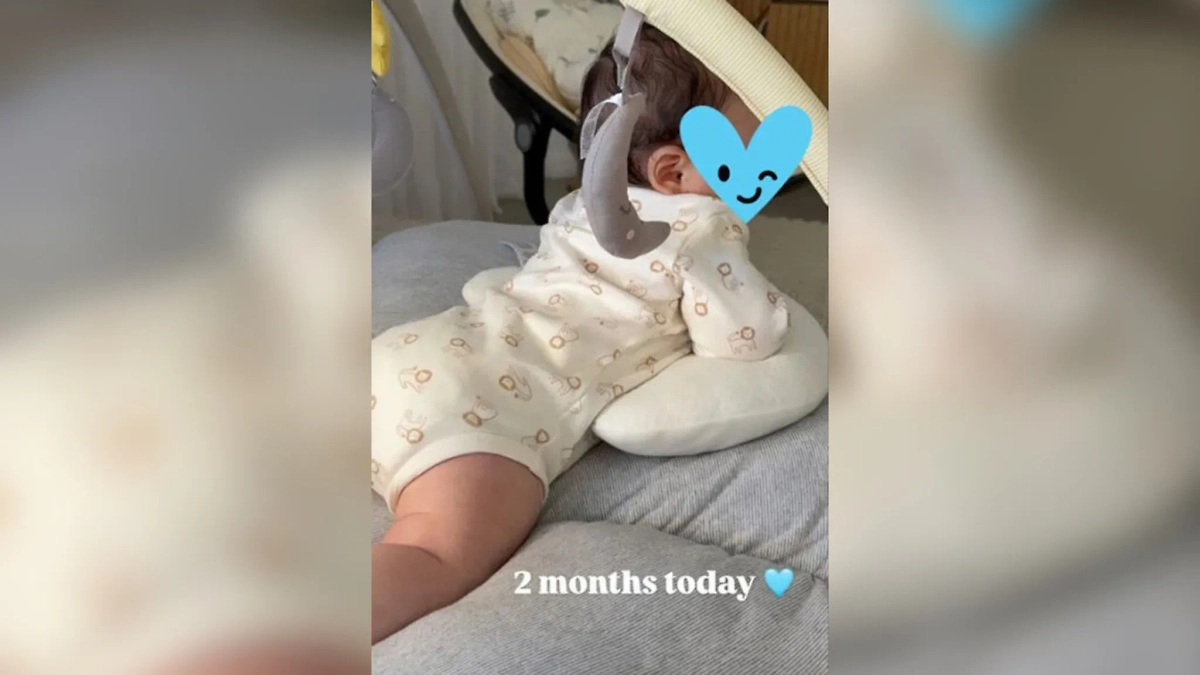 Первенец Мишель Рапопорт. Фото © Instagram (соцсеть запрещена в РФ; принадлежит корпорации Meta, которая признана в РФ экстремистской) / mnrapoport