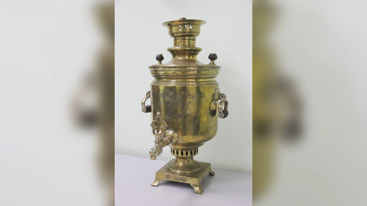 Самовар, который пытались вывезти. Обложка © Пресс-служба Иркутской таможни