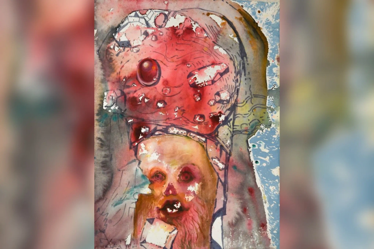 Сальвадор Дали, картина «Старый Султан». Обложка © cheffins.co.uk