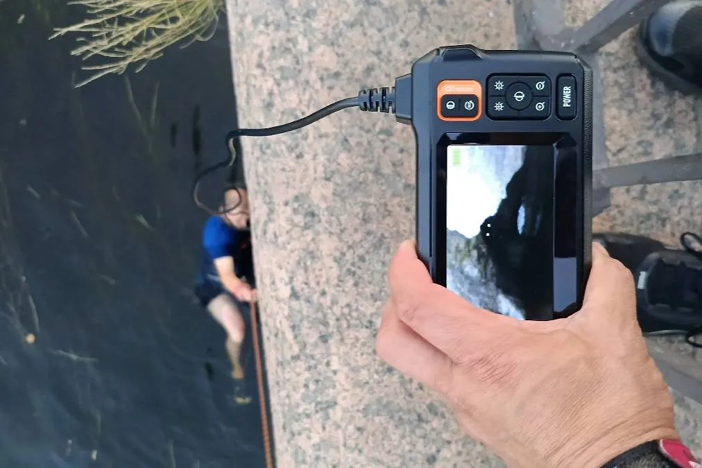 Кадры с попытками спасения. Фото © VK / КОШКИСПАС. Спасение животных