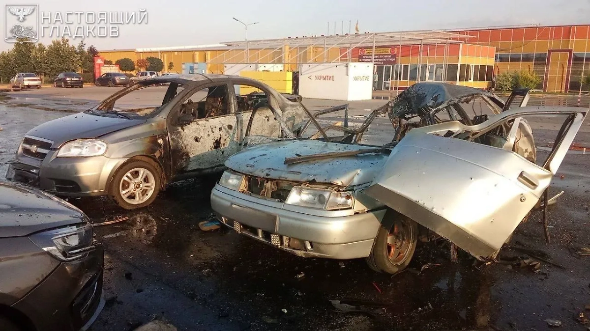 Последствия ударов ВСУ. Фото © Telegram / Настоящий Гладков