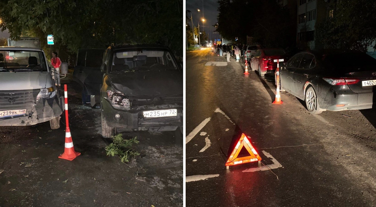 В Тюмени мужчина угнал грузовик с предприятия, с которого его уволили. Фото © Telegram / Госавтоинспекция Тюменской области