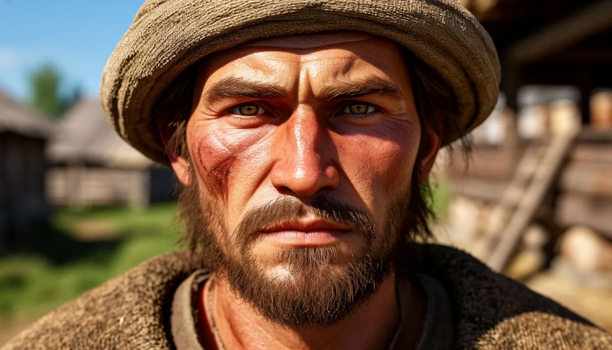 Да, мы спросили у «Шедеврума», сможет ли он нарисовать мужчину по понятиям русских крестьянок XVIII века. Фото © «Шедеврум»