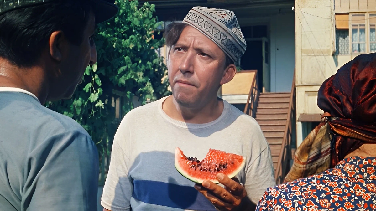 Обложка © «Кавказская пленница, или Новые приключения Шурика», режиссёр Леонид Гайдай, сценаристы Леонид Гайдай, Яков Костюковский / Kinopoisk