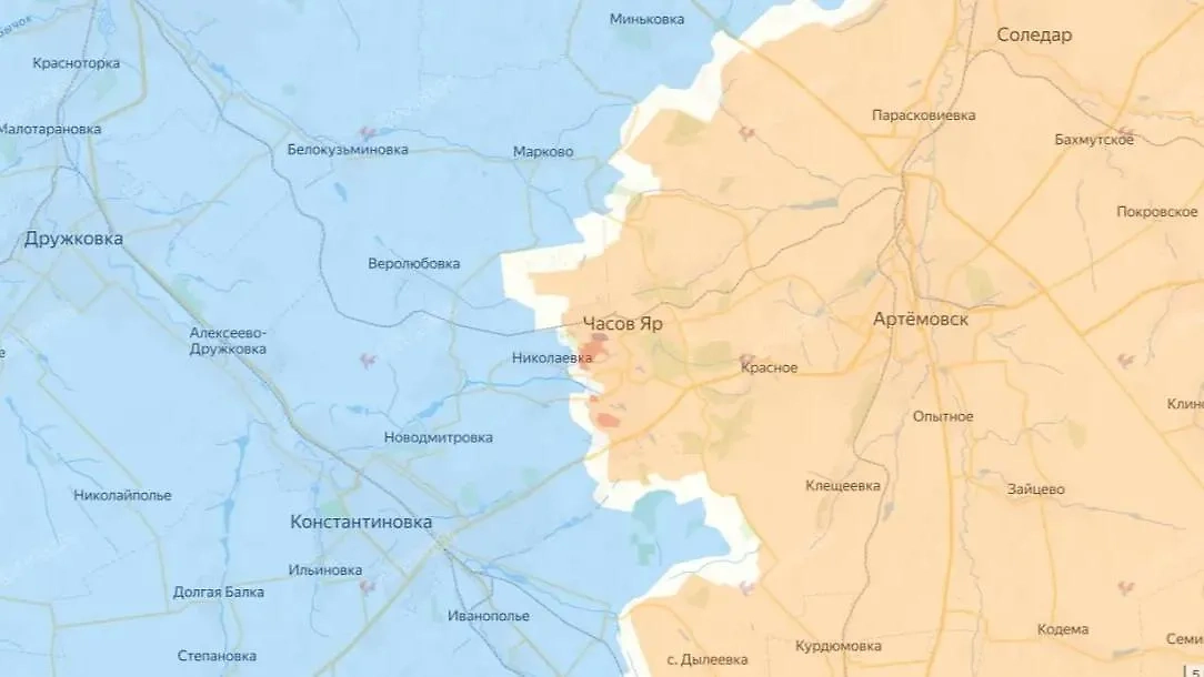 Освобождение Часова Яра 31 июля 2025 года открывает возможность наступать по нескольким направлениям. Фото © divgen.ru