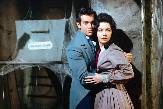 Падение дома Ашеров (House of Usher). Фото © Кадр из фильма «Падение дома Ашеров», режиссёр Роджер Корман, сценаристы Эдгар Аллан По, Ричард Мэтисон / Kinopoisk