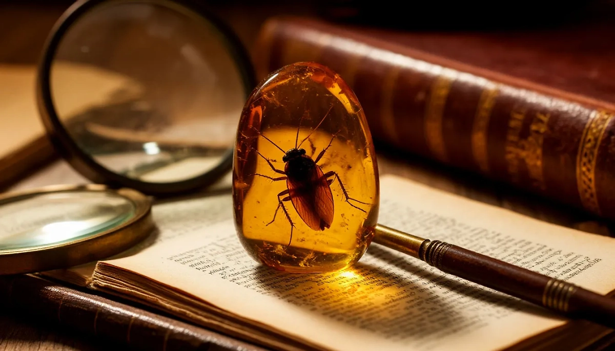 Таракан в янтаре. Обложка © Шедеврум / Life.ru