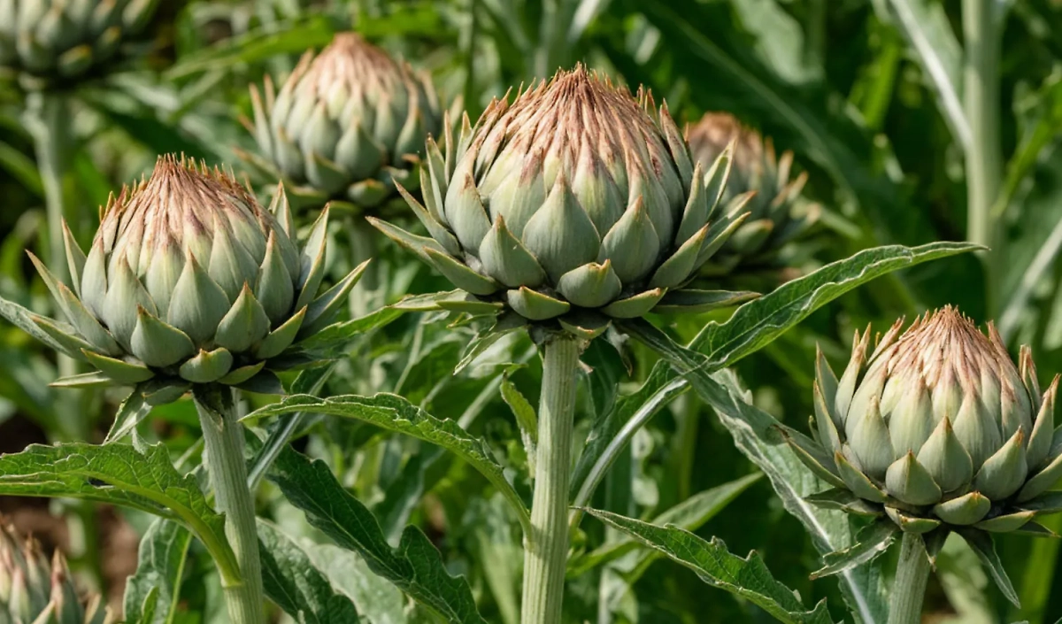 Артишок — один из самых дорогих овощей в России. Но даже деликатес можно вырастить на даче. Фото © «Шедеврум»