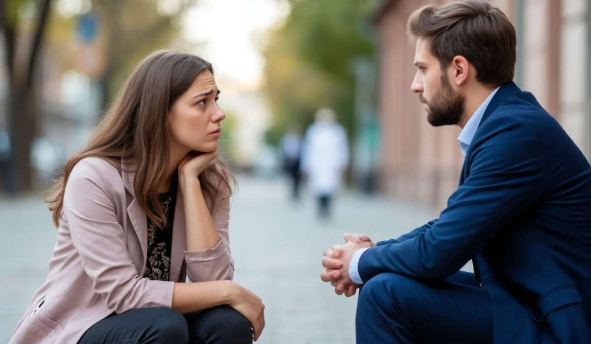 «Не было такого!» — говорит абьюзер. «Нет, было!» — надо отвечать в таких случаях.  Фото © «Шедеврум»