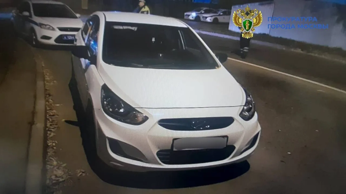 Конфискованный автомобиль. Фото © Telegram / ПРОКУРАТУРА МОСКВЫ