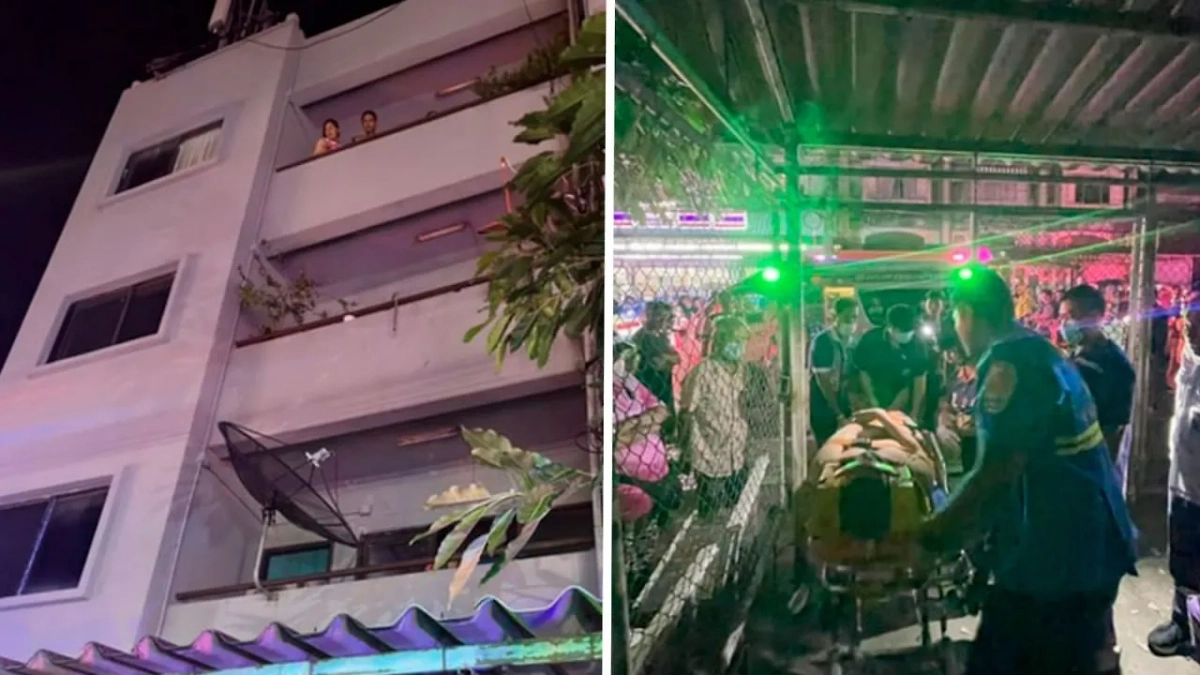 Российский турист выпрыгнул из окна, чтобы догнать свою девушку-изменщицу. Фото © Telegram / SHOT