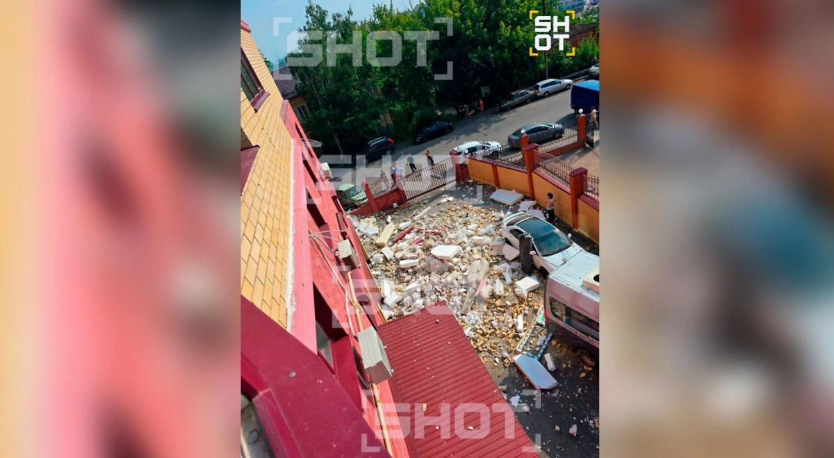 Кадры с места ЧП. Фото © SHOT