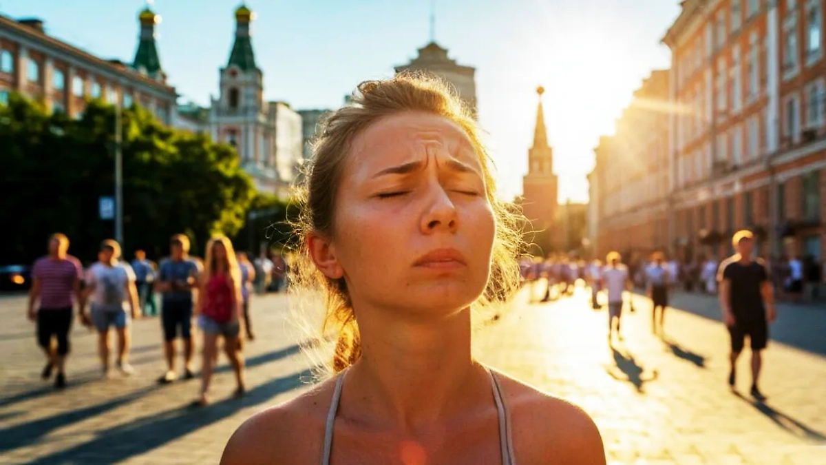 Погода в июле 2025 в России: когда в Москву придёт аномальная жара, когда ждать гроз и ливней в Питере, можно ли купаться в море и как жара влияет на организм человека. Обложка © «Шедеврум»