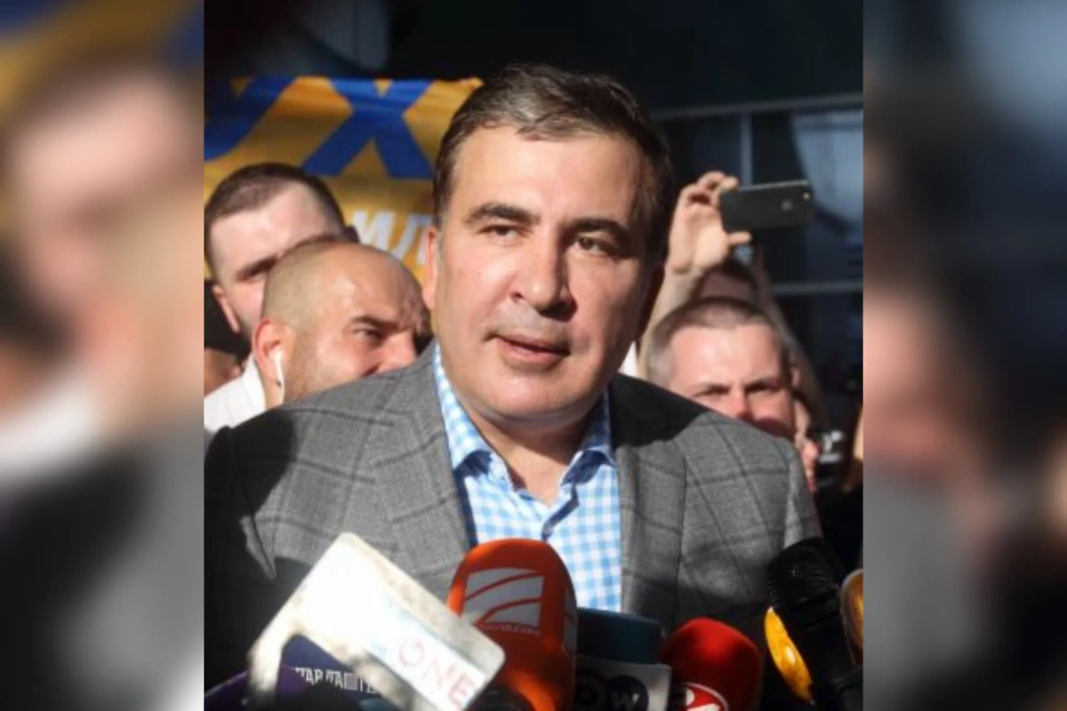 Михаил Саакашвили. Обложка © Wikipedia 