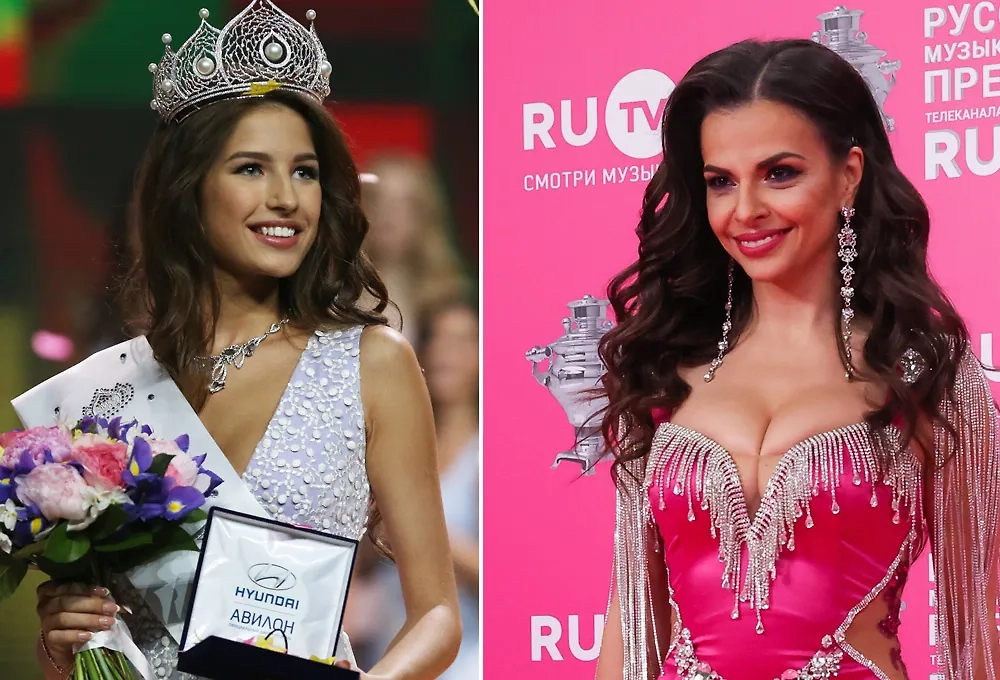 Яна Добровольская участвовала в конкурсе «Мисс Россия» в 2016 году. Фото © ТАСС / Сергей Савостьянов, Сергей Карпухин