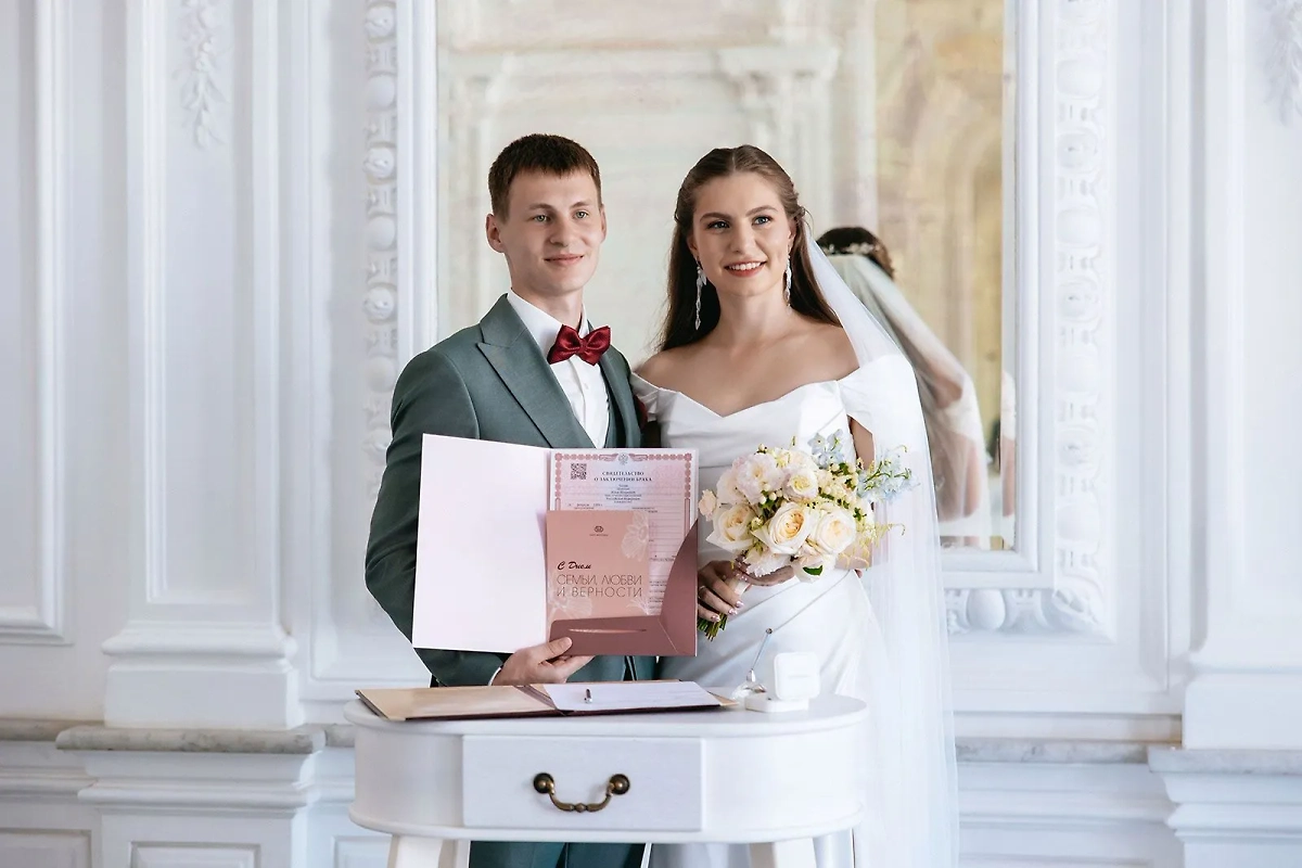 Обложка © Пресс-служба Управления ЗАГС Москвы