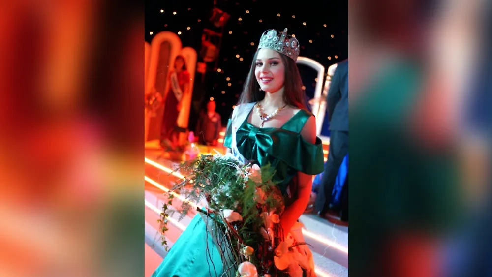 Александра Петрова участвовала в конкурсе «Мисс Россия» в 1996 году. Фото © ТАСС / Александр Овчинников