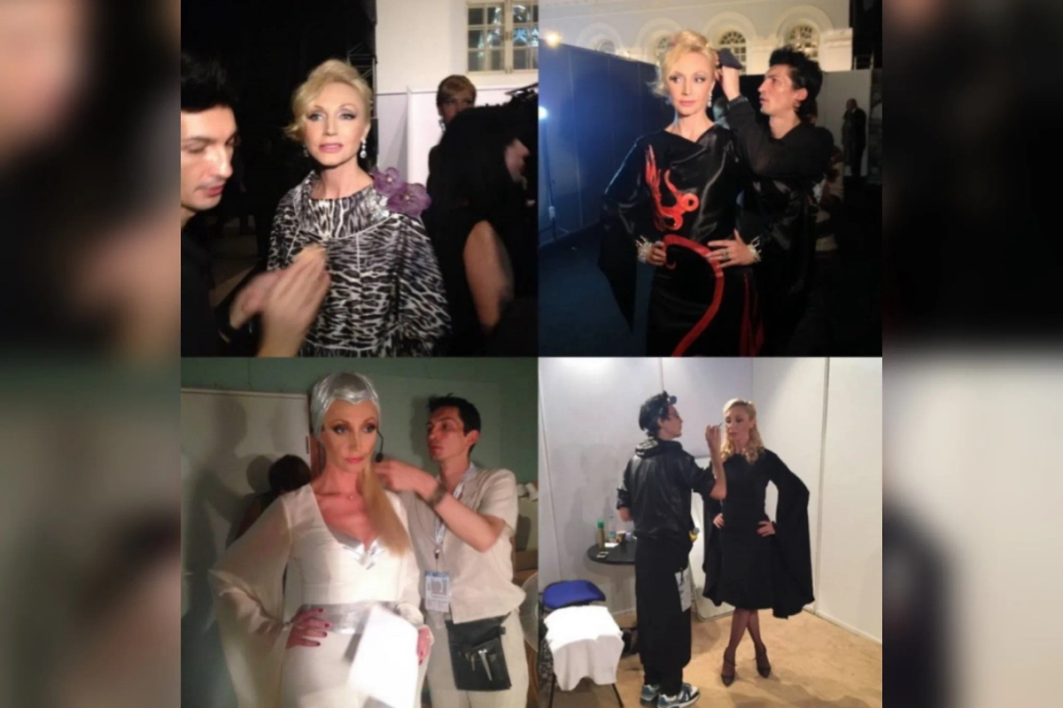 Вишневский работает над образами Орбакайте. Фото © Instagram (признан экстремистской организацией и запрещён на территории Российской Федерации) / orbakaite_k