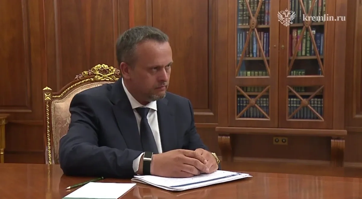 Андрей Никитин. Обложка © Telegram/Кремль.Новости