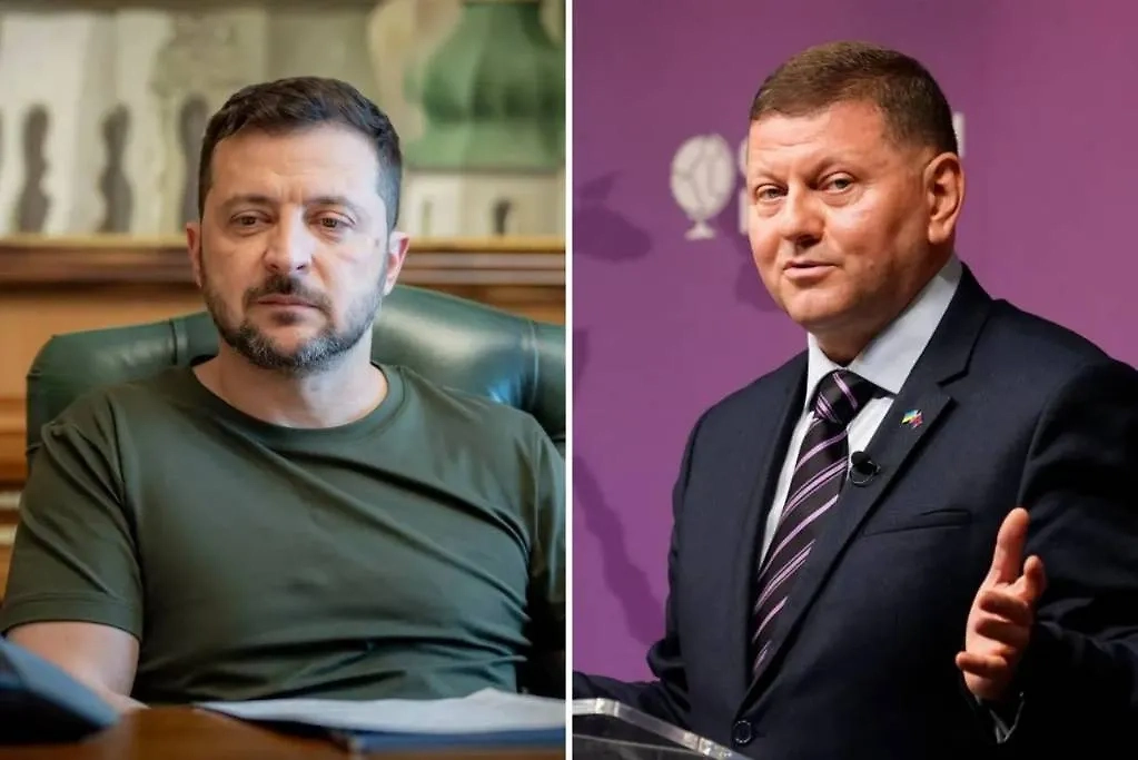 Зеленский и Залужный. Обложка © ТАСС / Alberto Pezzali, Zuma