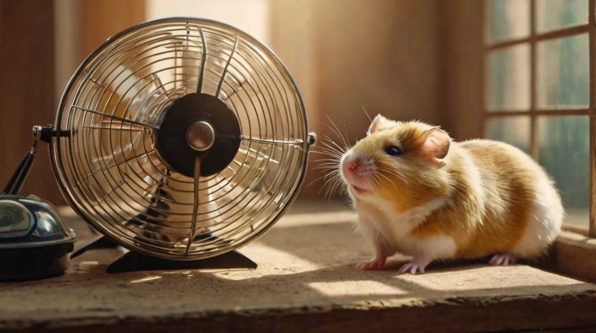 Хомяки и крысы в жару: как спасти питомцев. Фото © «Шедеврум»