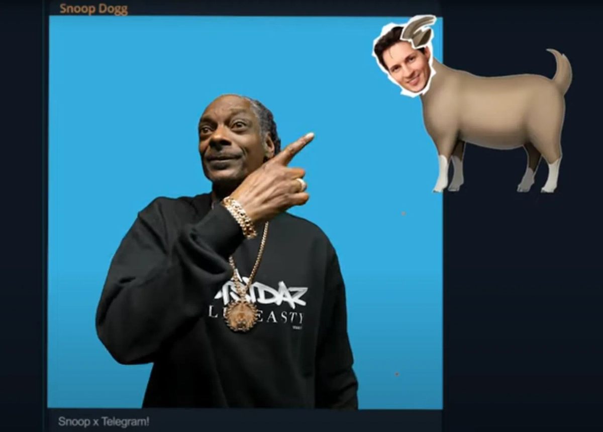 Дуров в образе козла в клипе Snoop Dogg. Скриншот © YouTube / SnoopDoggTV