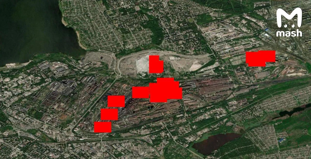 Цели массированного удара ВС РФ по Украине. Фото © Mash