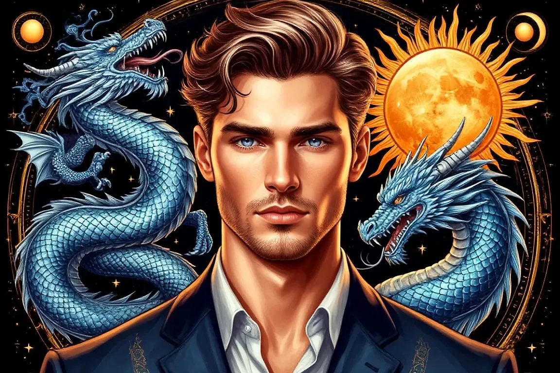 «Голова дракона» и «хвост дракона»: ищем лунные узлы Раху и Кету в натальной карте. Фото © «Шедеврум» 