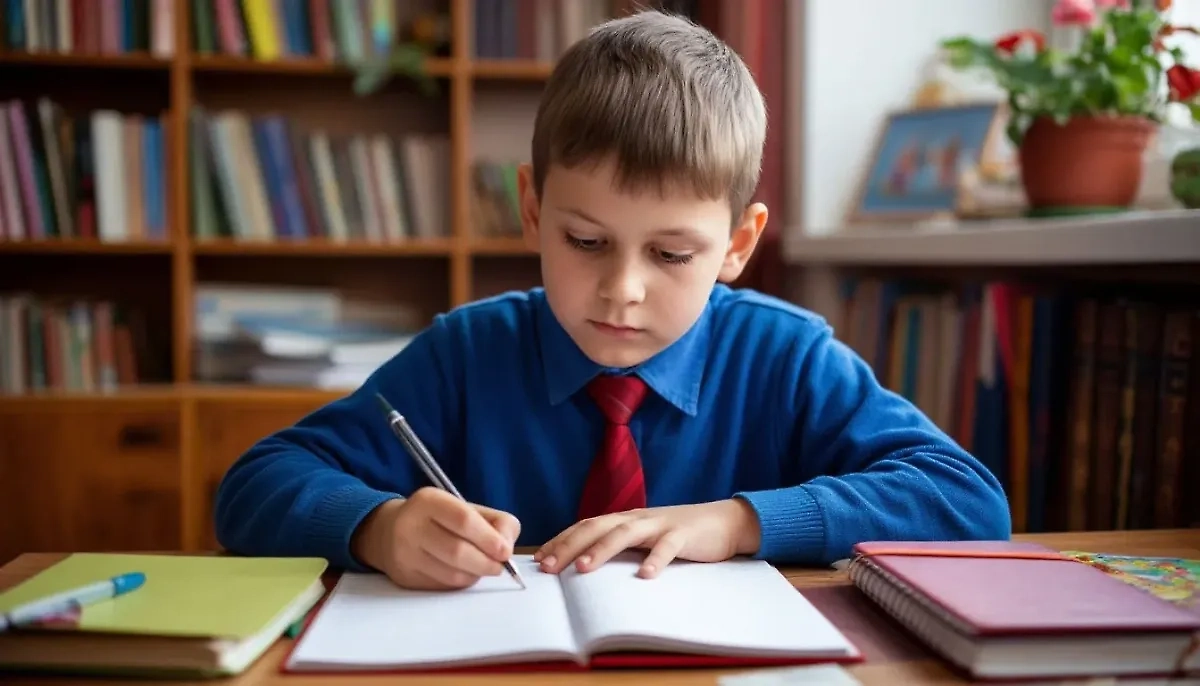 Минпросвещения введёт единые нормы времени на контрольные работы в школах. Обложка © Life.ru / Шедеврум