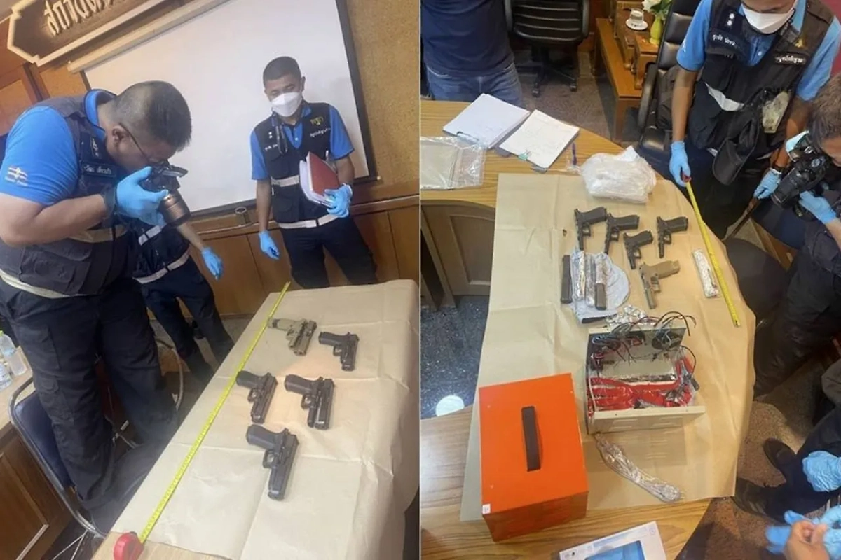 В Таиланде пойман главарь банды, поставлявшей оружие в РФ в микроволновках. Фото © Полиция