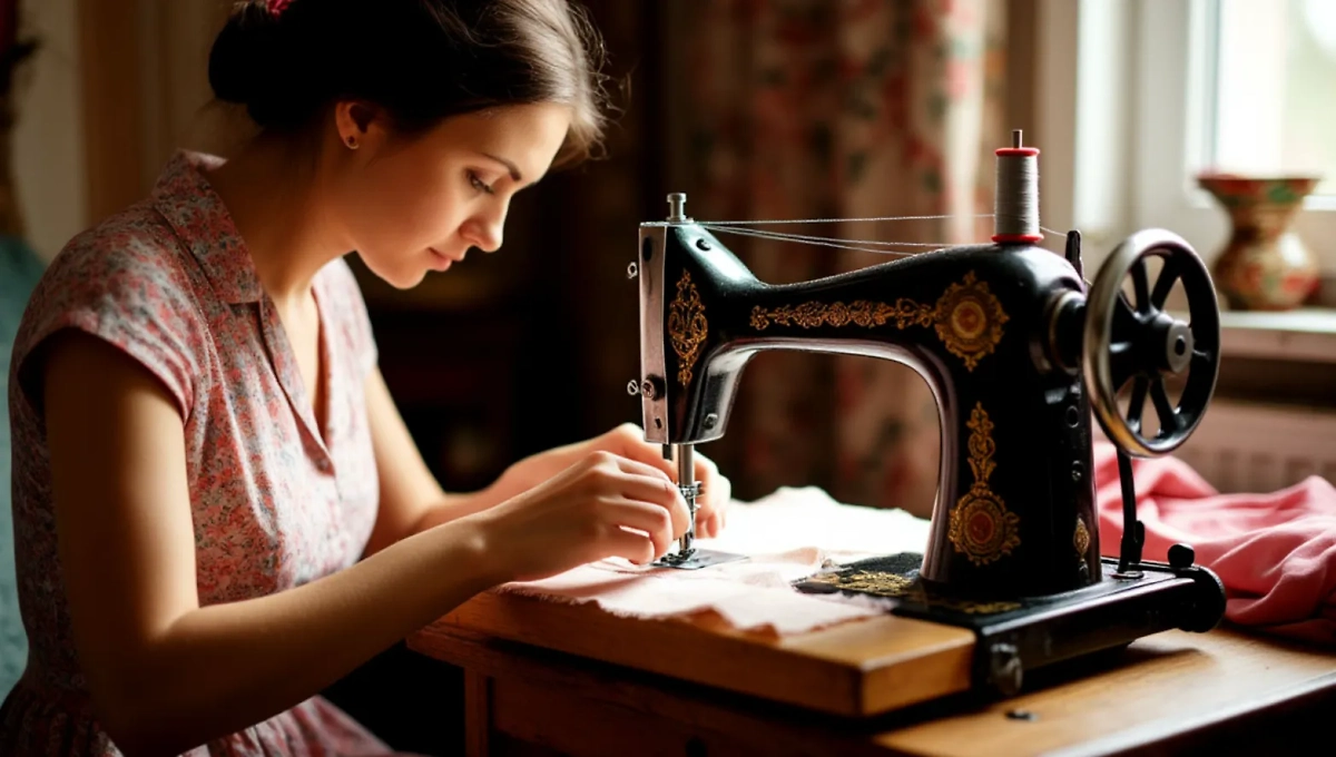 Мир моды СССР — вся страна освоила концепцию DIY за несколько десятилетий до её появления на Западе. Фото © «Шедеврум»