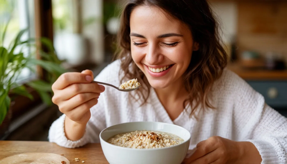 Правильный завтрак: углеводы с высоким содержанием клетчатки обеспечивают ровный приток энергии Фото © «Шедеврум»