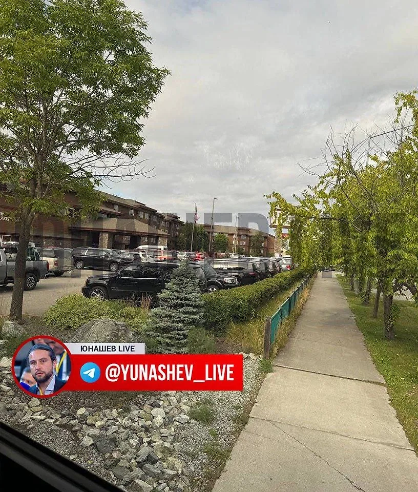 Отель делегации РФ. Фото © Telegram / Юнашев Live